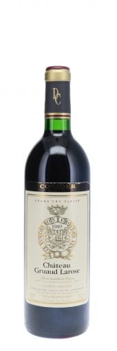 1989 Chateau Gruaud Larose St. Julien 750ml