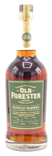 Old Forester Rye Whiskey Barrel Strength, 127.5 Proof 750ml